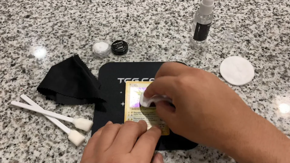Store the cleaned card properly