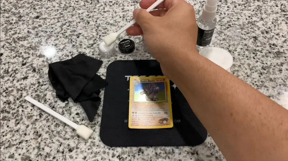 How to restore trading cards - TCG Card Care