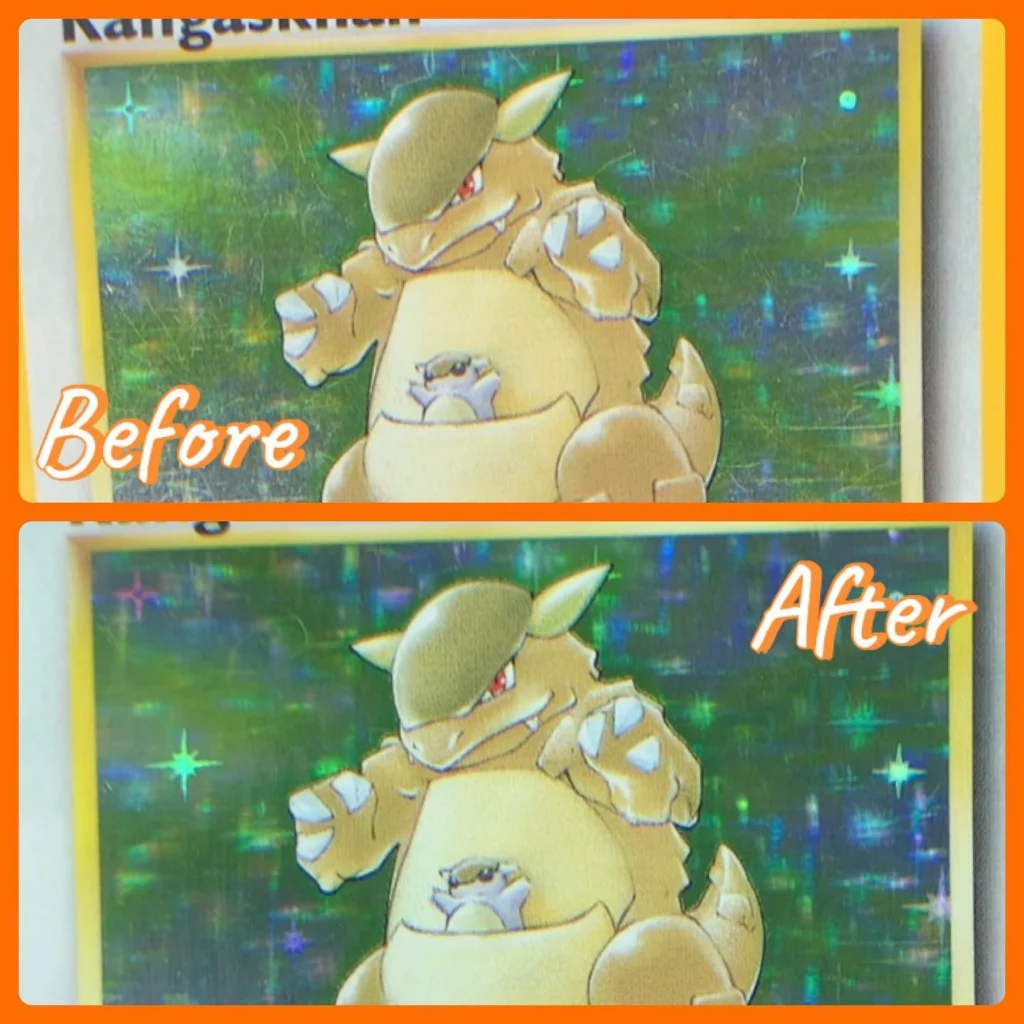 Pokemon Card Restoration Kangaskhan TCG Card Care